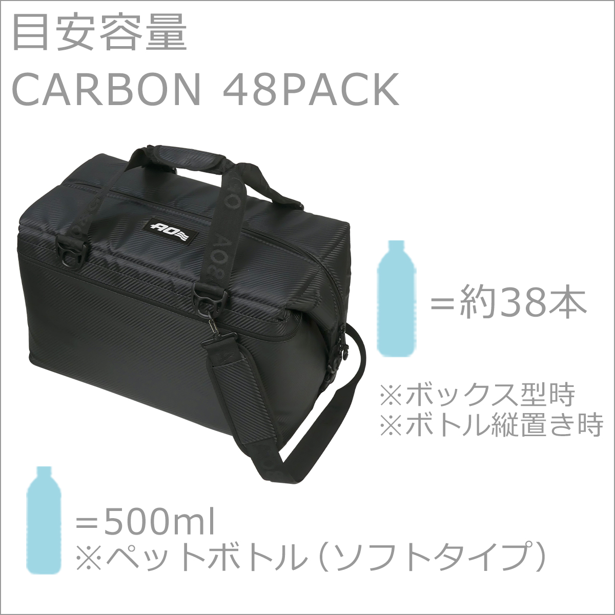 AOクーラーズ AO Coolersクーラーボックス AO Coolers48 PACK CARBON
