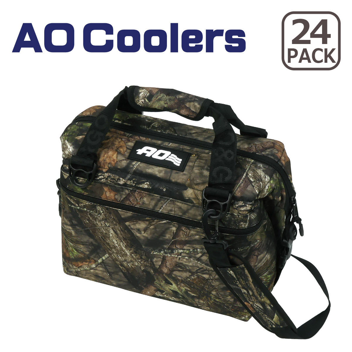 海外限定】 AOクーラーズ クーラーボックス 24 PACK MOSSY OAK COOLER