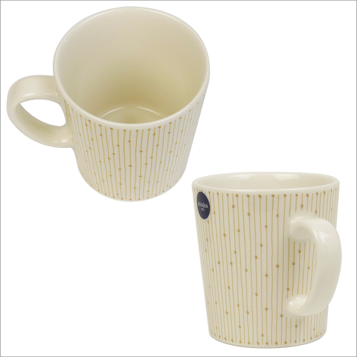 希少品】ARABIA ヘルヤSUURESSA mukana 城壁修復マグカップ ARABIA  