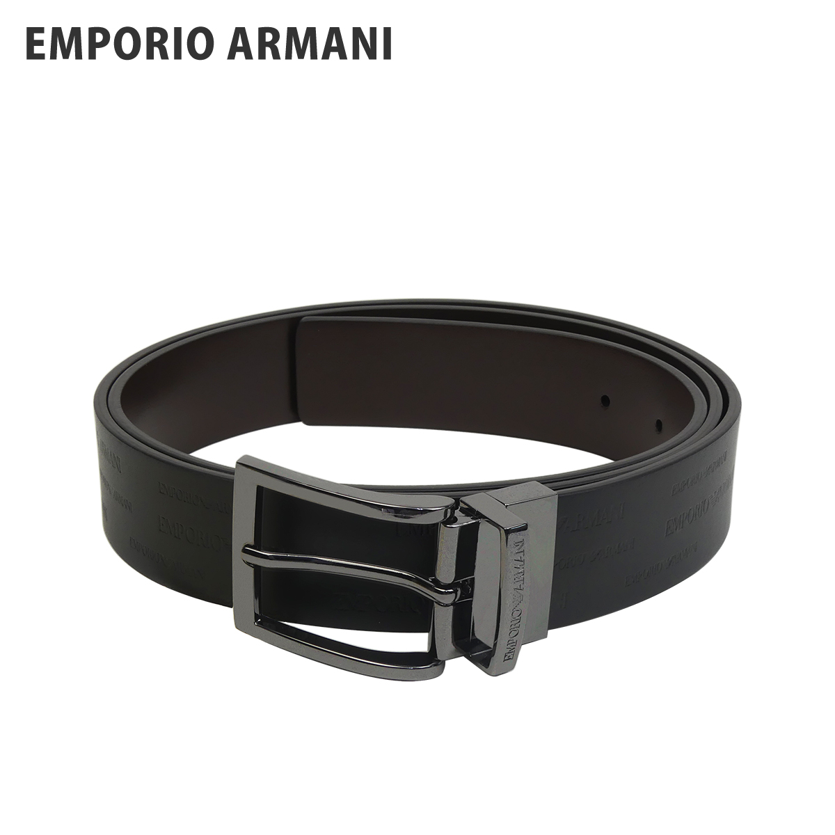 未使用 EMPORIO ARMANI リバーシブル レザー ベルト 楽天市場】【30日返品保証】 EMPORIO ARMANI エンポリオ