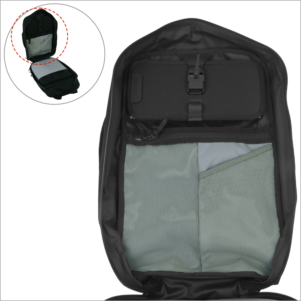 ブラックエンバー SHADOW-26 80001 26L シャドウ BLACK バック