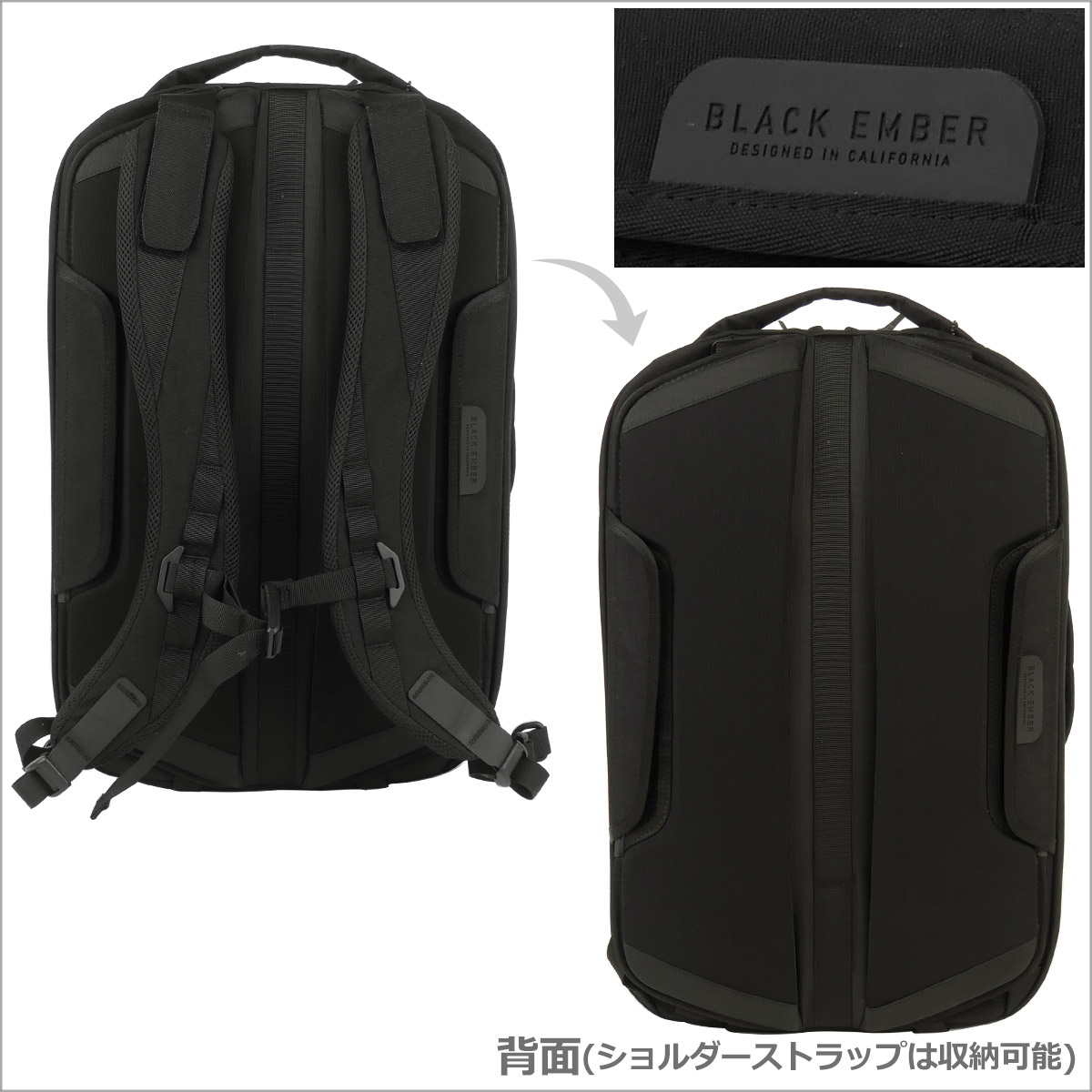 ブラックエンバー SHADOW-26 80001 26L シャドウ BLACK バック ブラックエンバー SHADOW-26 80001 26L シャドウ BLACK バック