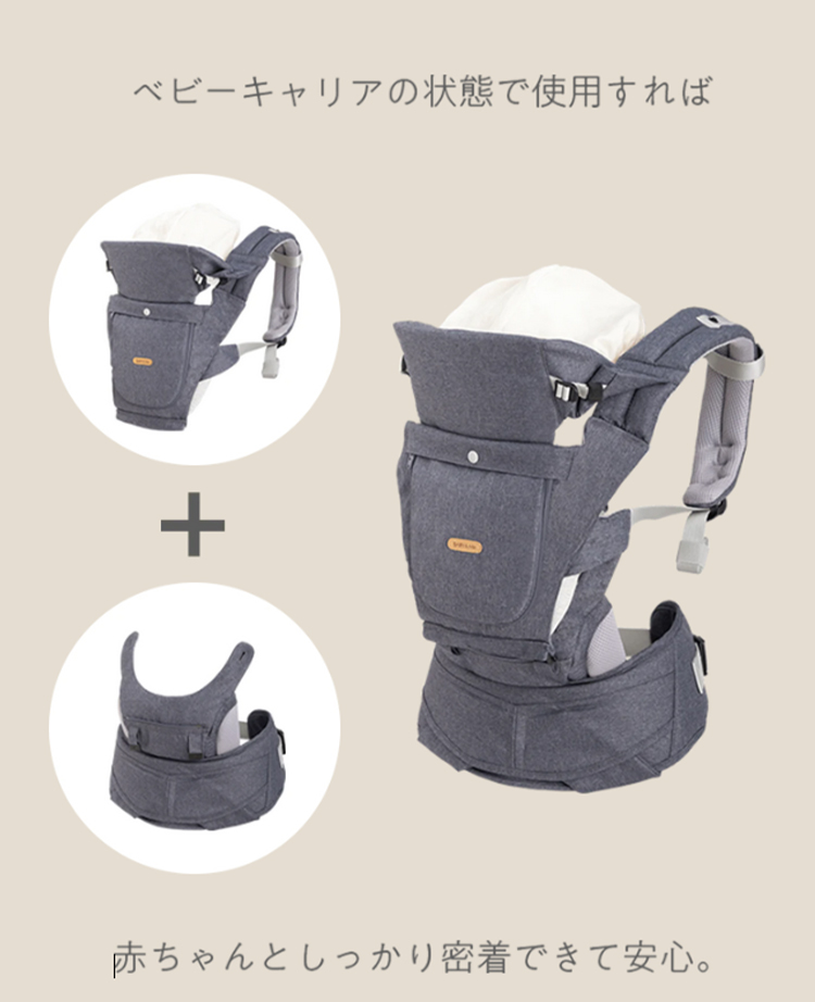 【値下げ】 BABY&Me ベビーアンドミー BELK-S firstセット ベルクエス ファーストセット 抱っこ紐 ヒップシートキャリア ベビーキャリア 【V2663323600】 (17424円)