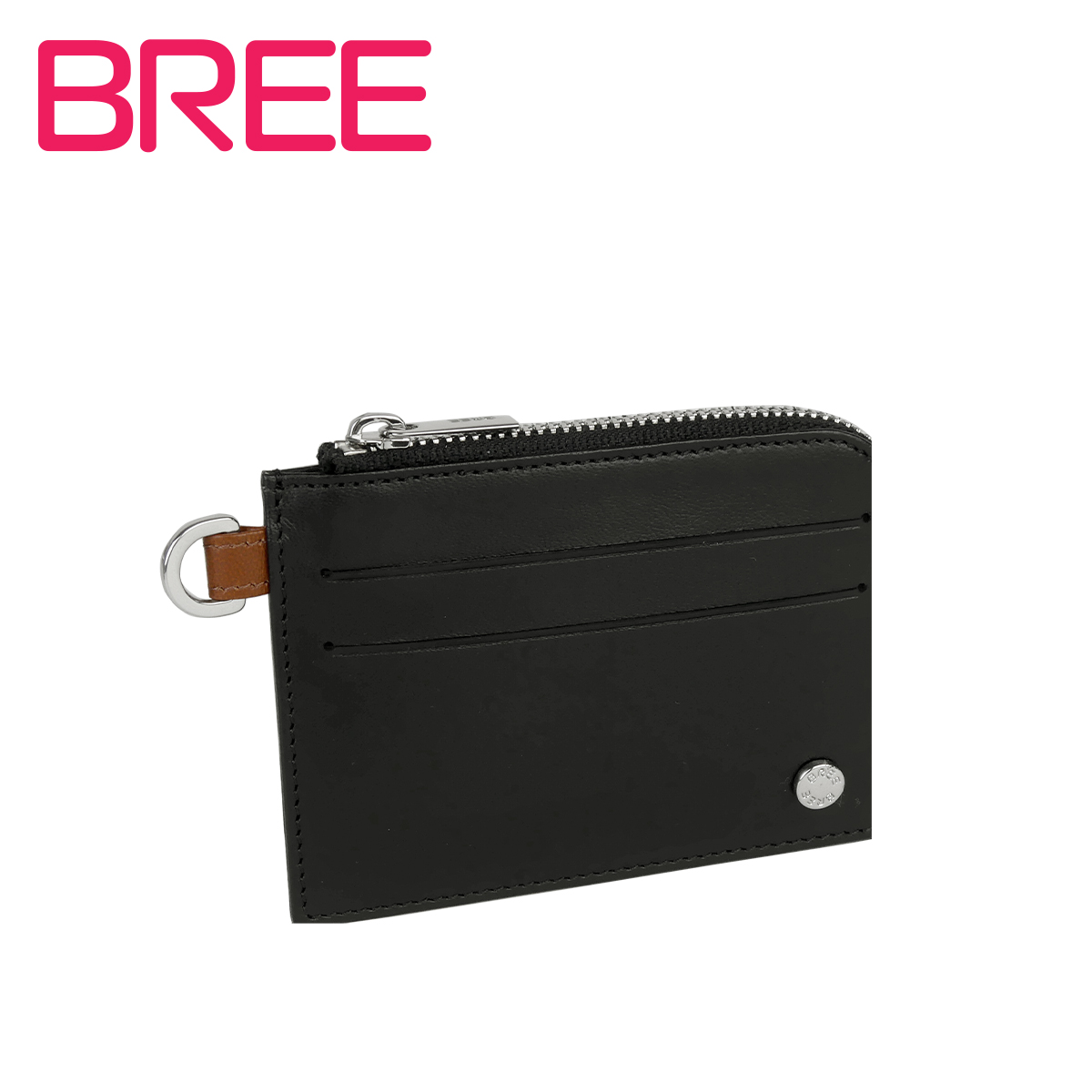 ブリー BREE レザー コインケース 二つ折り財布 小銭入れ付き（カード7