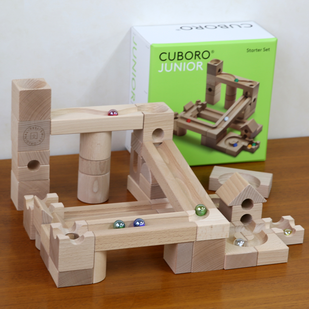 積み木 知育玩具 キュボロ CUBORO ジュニア JUNIOR 40キューブ入り 201