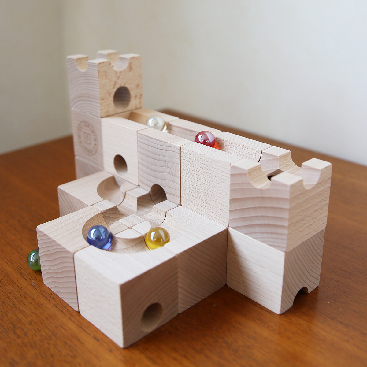 cuboro 【並行輸入品】キュボロ スタンダード 16 積み木 知育玩具 木の