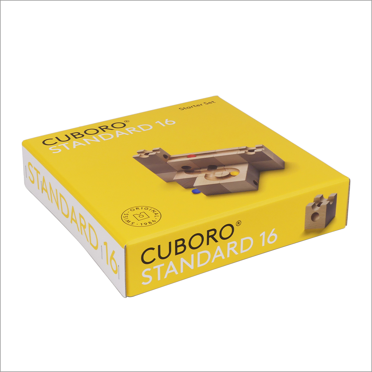 cuboro 【並行輸入品】キュボロ スタンダード 16 積み木 知育玩具 木の