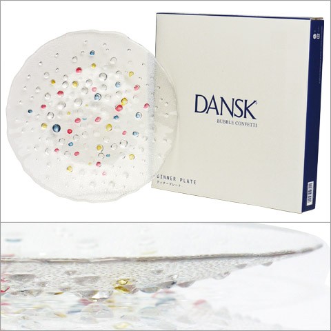 DANSK（ダンスク） バブルコンフェティ ディナープレート : daily-3
