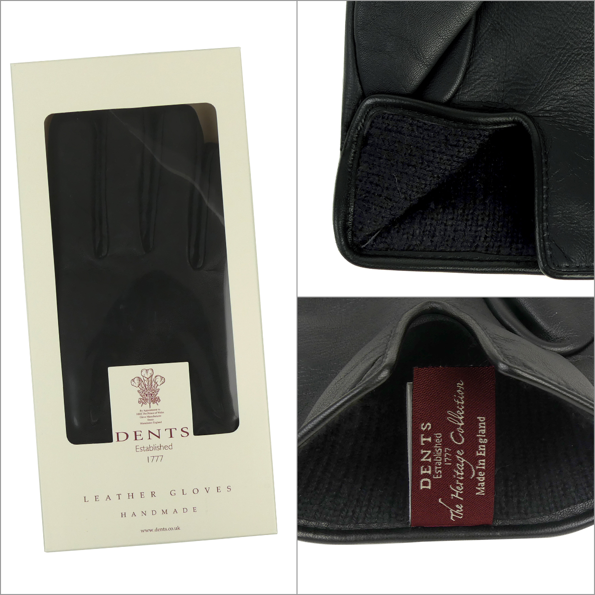 DENTS（デンツ） 【並行輸入品】デンツ ヘアシープ 手袋 メンズ レザー