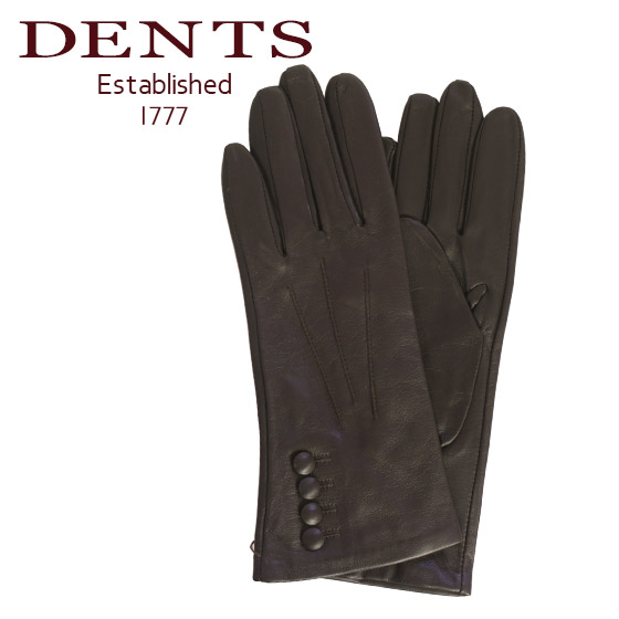 DENTSのダークブラウン レザー手袋 ボタン付き 楽天市場】デンツ メンズ 手袋 dents レザー グローブ スマホ