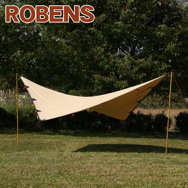 【並行輸入品】【訳あり】ローベンス Tarp 4 x 4 m タープ 130041 アウトバック レンジシリーズ ウィングタープ Robens