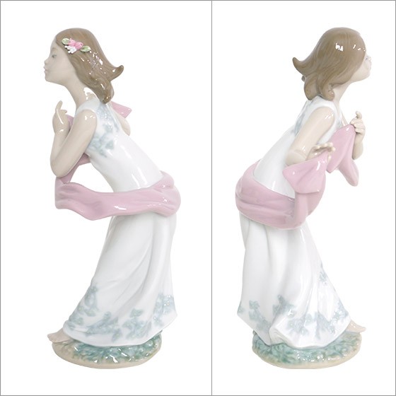 リヤドロ　陶器置物 Amazon.co.jp: LLADRO リヤドロ きれいにしましょうね 01005455