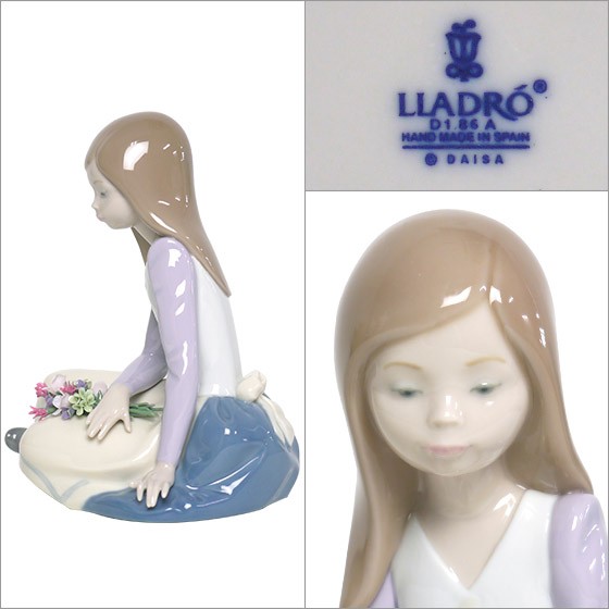 LLADRO 【並行輸入品】リヤドロ 人形 あなたを待ちながら 9221