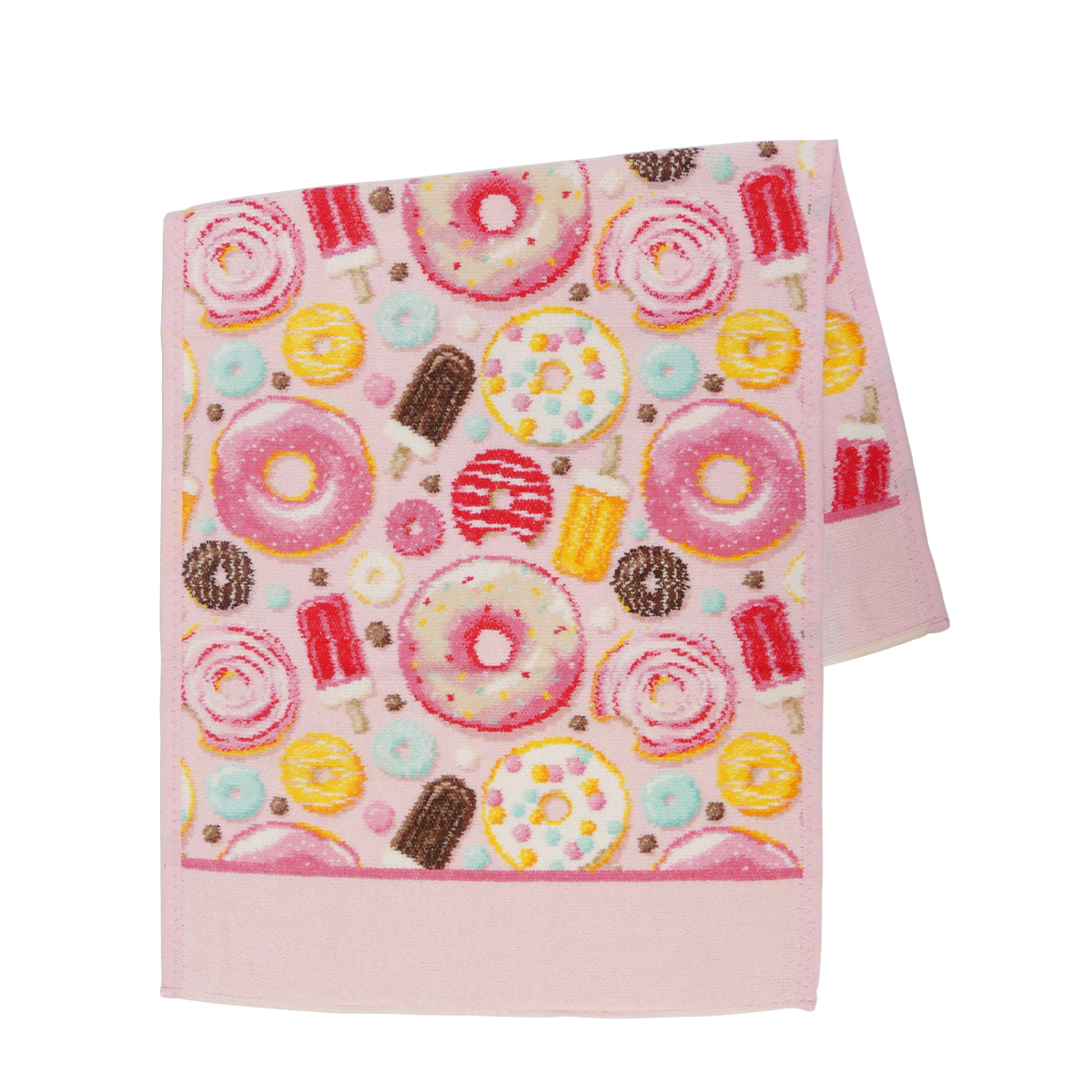 安価 ワタナベ feiler フェイラー Sweet and Pink 37×80cm ハンドタオル 小物