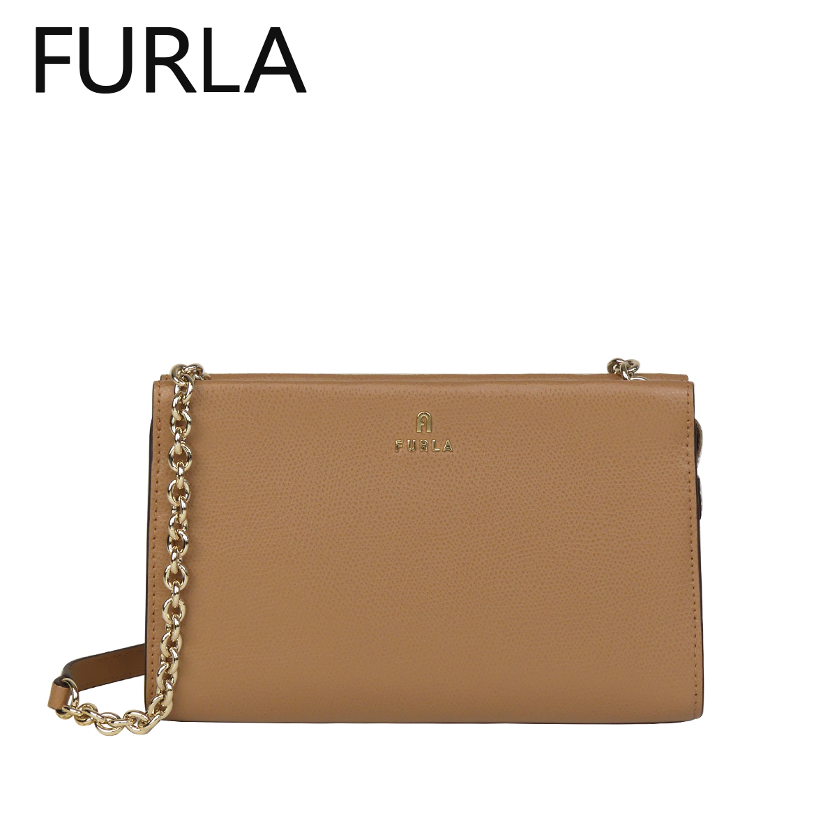 【関税込】FURLA カメリア ミニショルダーバッグ フルラ ショルダーバッグ カメリア ポーチ セット ミニサイズ
