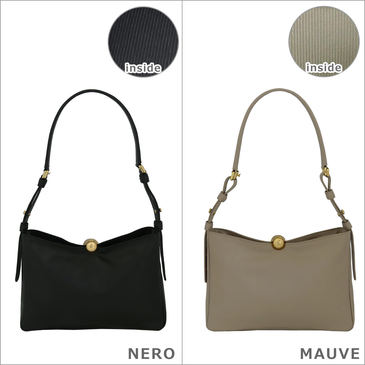 【美品】  FURLA / フルラ |  SOFT スフェラ ソフト ショルダーバッグ | ブラック/ゴールド | レディース FURLA（フルラ） ショルダーバッグ SFERA SOFT MINI CROSSBODY TOP