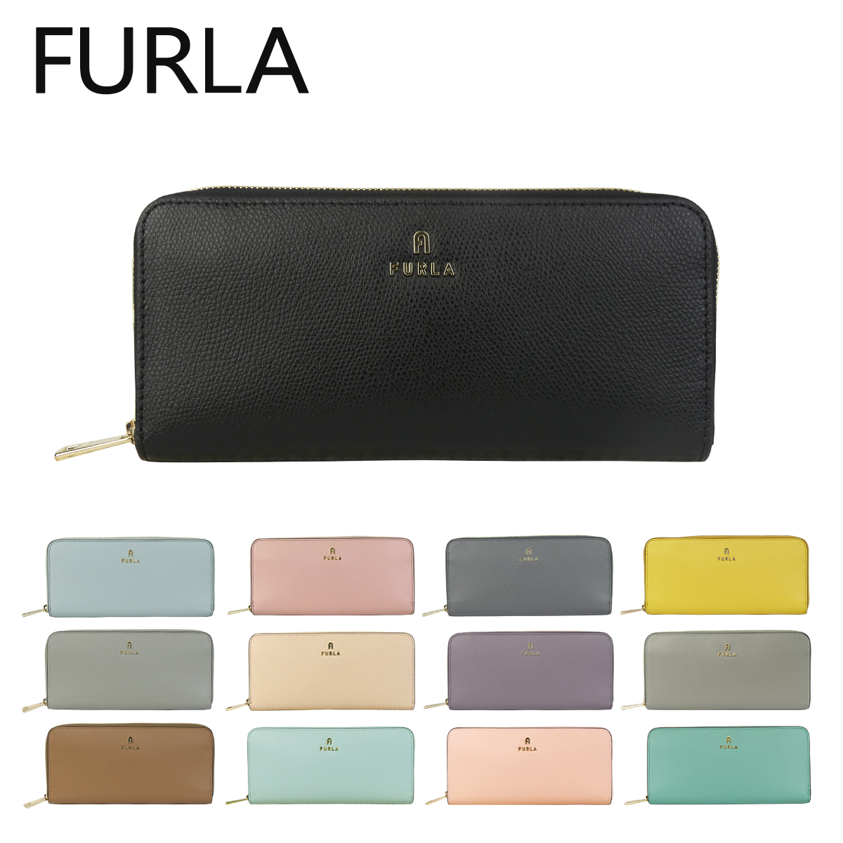 フルラ カメリア 長財布 小銭入れ付 XL ジップアラウンド ウォレット スリム WP00313 ARE XL ZIP AROUND SLIM FURLA CAMELIA :fur1052:daily 3.com