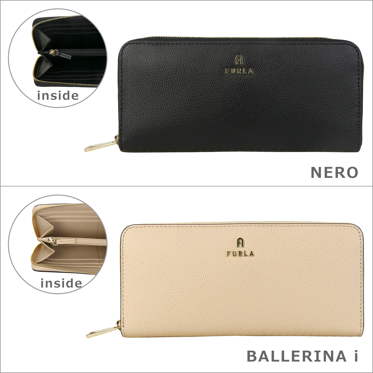 FURLA（フルラ） 【並行輸入品】フルラ カメリア 長財布 小銭入れ付 XL