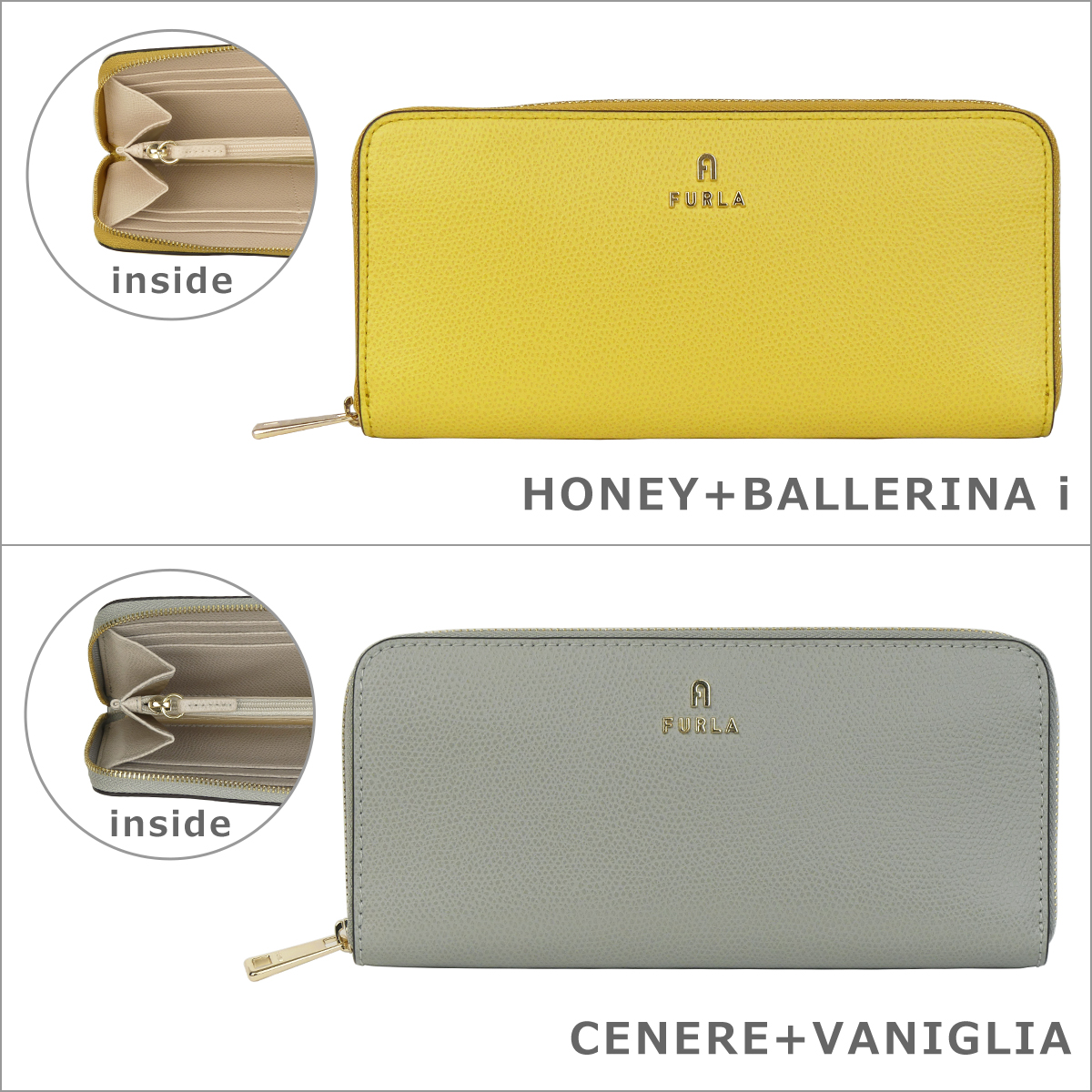 FURLA（フルラ） 【並行輸入品】フルラ カメリア 長財布 小銭入れ付 XL