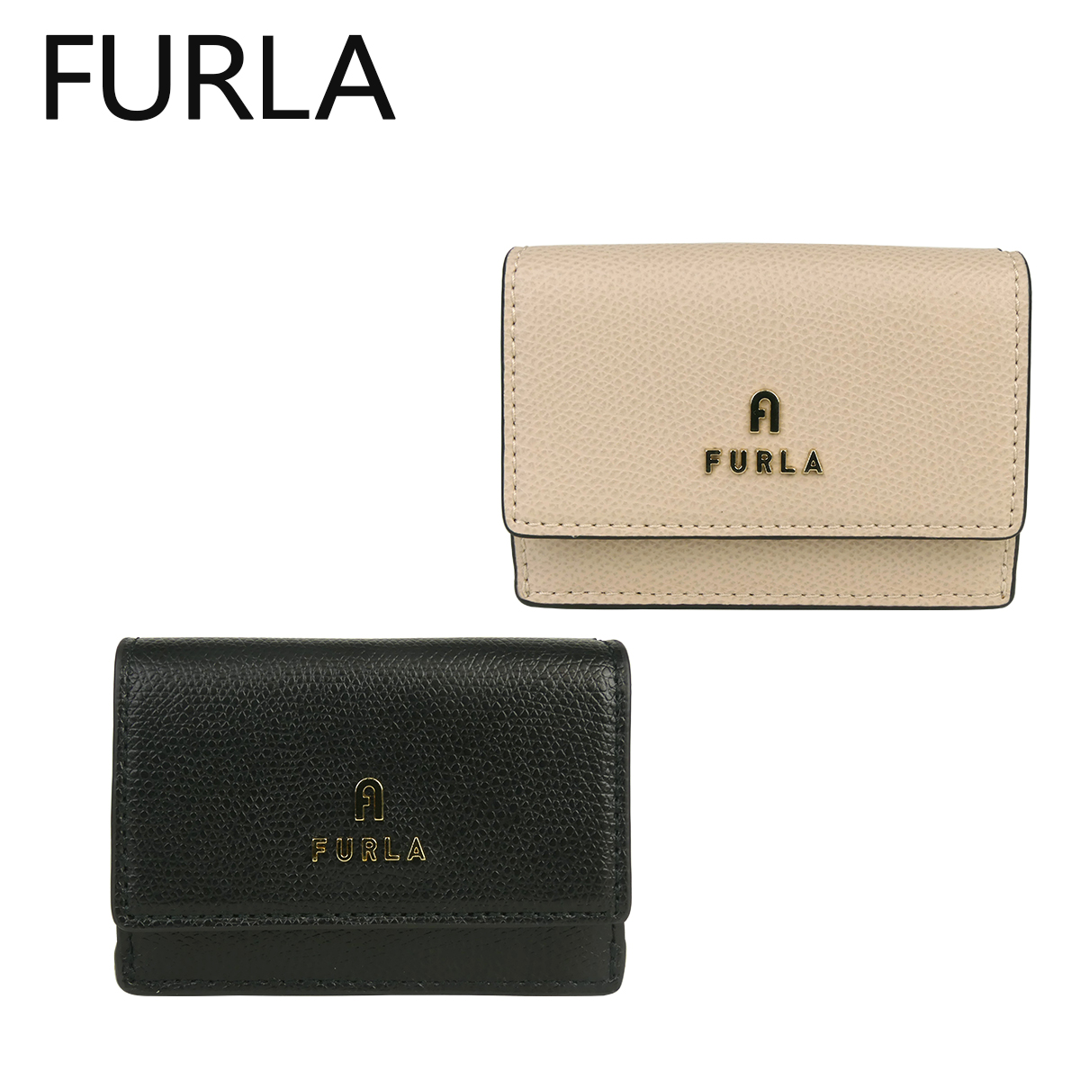 フルラ ミニ財布 カメリアS 三つ折り財布（小銭入れ付）WP00318 CAMELIA S COMPACT WALLET TRIFOLD Furla