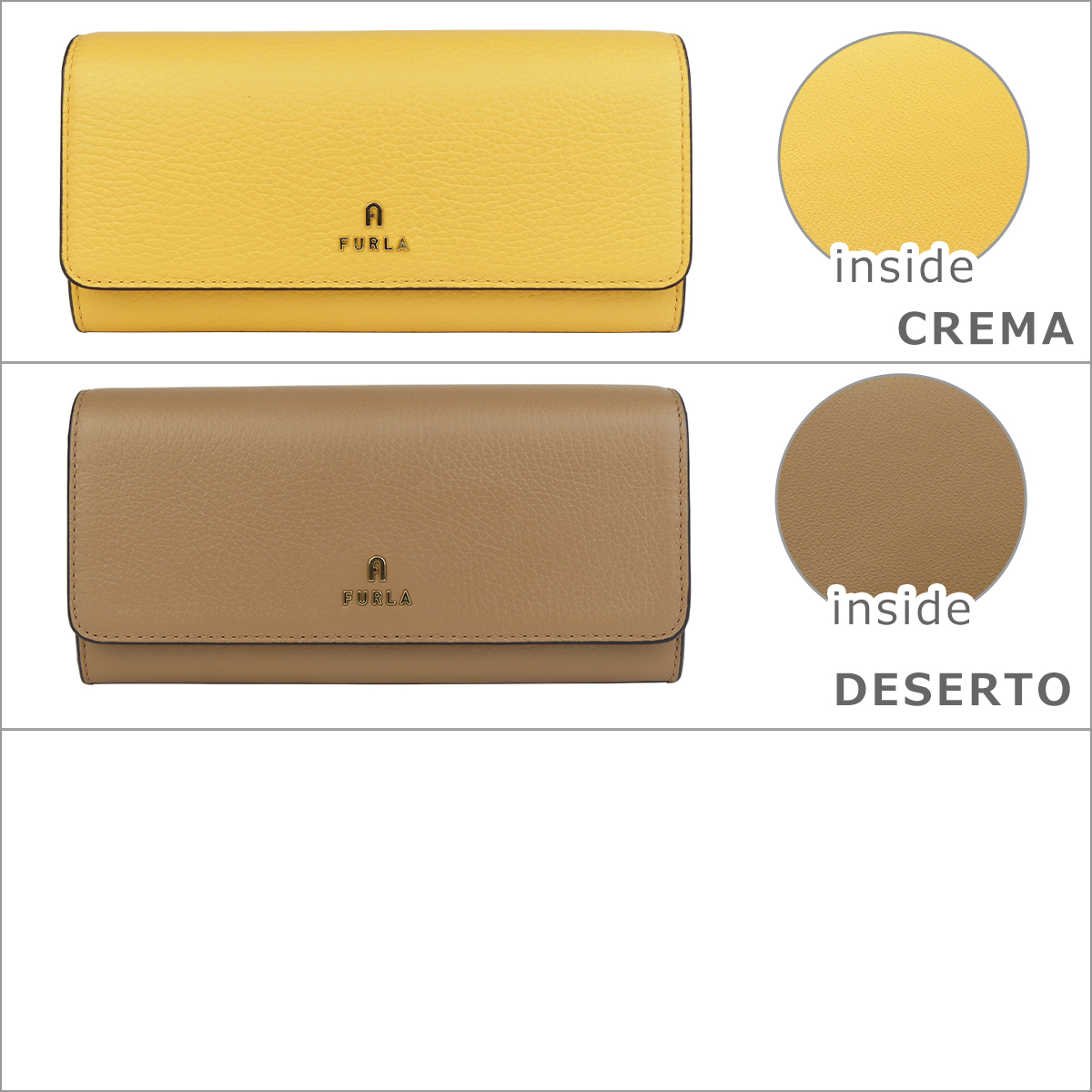 FURLA（フルラ） 【並行輸入品】フルラ 長財布 小銭入れ付 カメリア