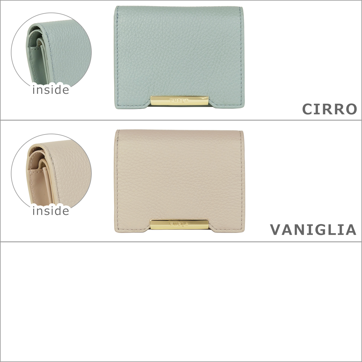 FURLA（フルラ） 【並行輸入品】フルラ 二つ折り財布 小銭入れ付