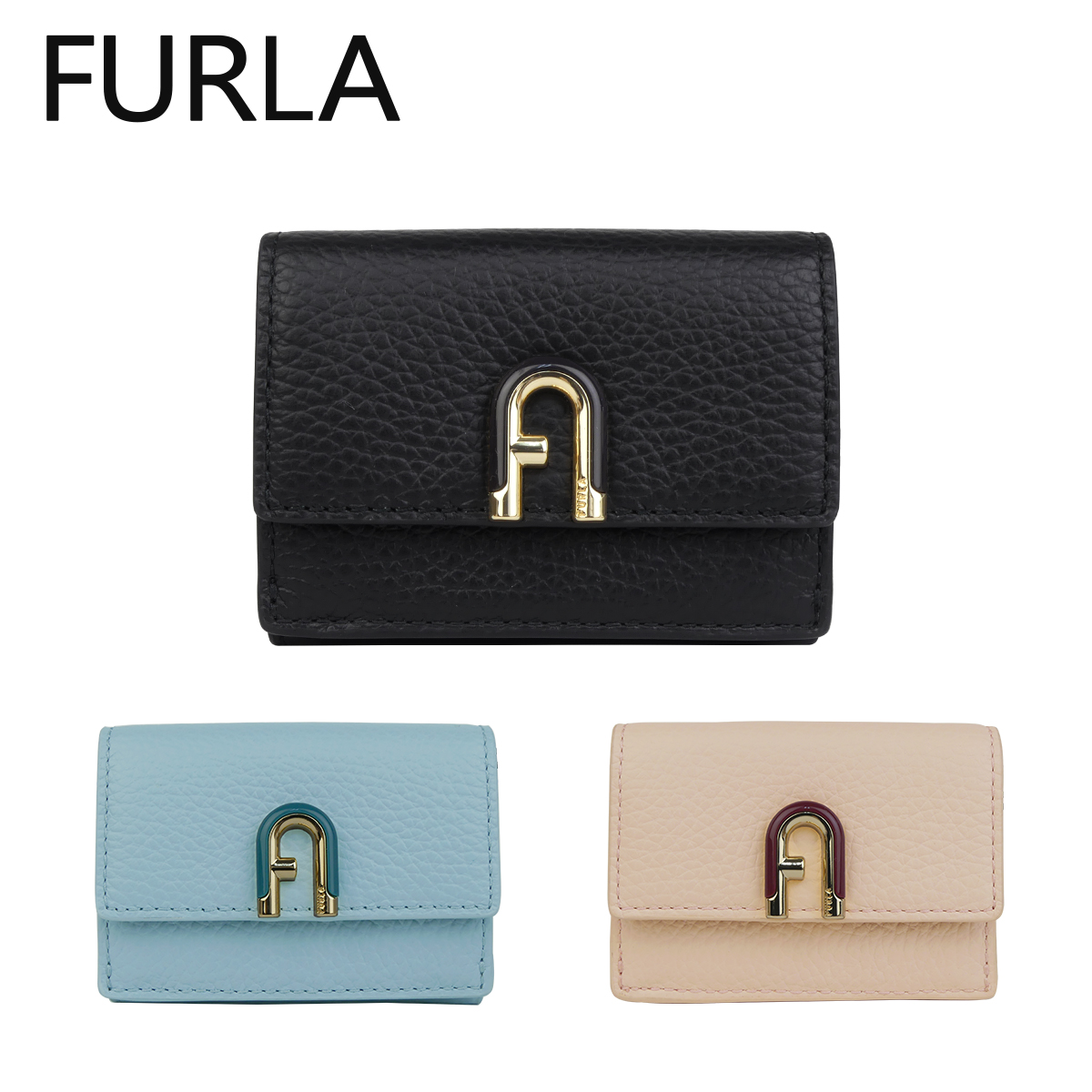 �y���s�A���i�z�t���� �C�f�A �O�܂���z ���K����t �R���p�N�g�E�H���b�g S WP00573  FURLA HSF IDEA S COMPACT WALLET