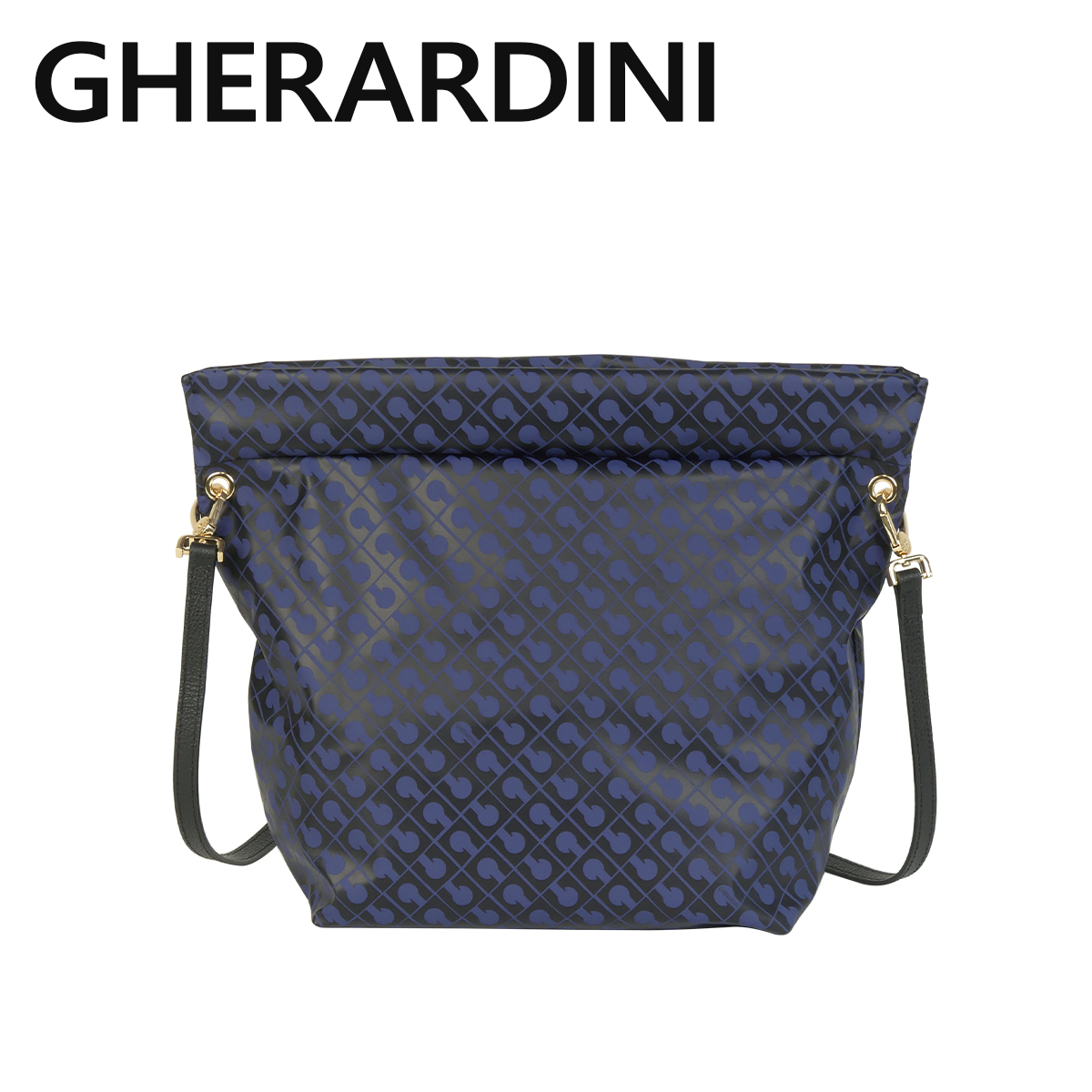 ゲラルディーニ ショルダーバッグ ソフティ ネイビー GHERARDINI