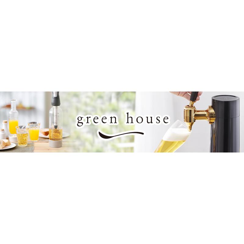 GREEN HOUSE ソーダマシン ツイスパソーダ スターターキット カートリッジ16個付き グリーンハウス｜daily-3｜08