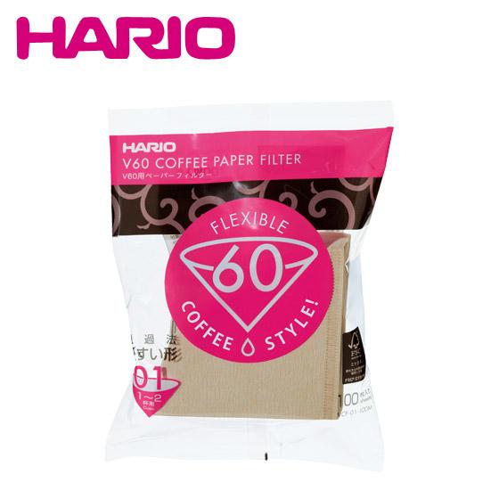 HARIO（ハリオ）V60用ペーパーフィルター みさらし01袋 VCF-01-100M｜daily-3