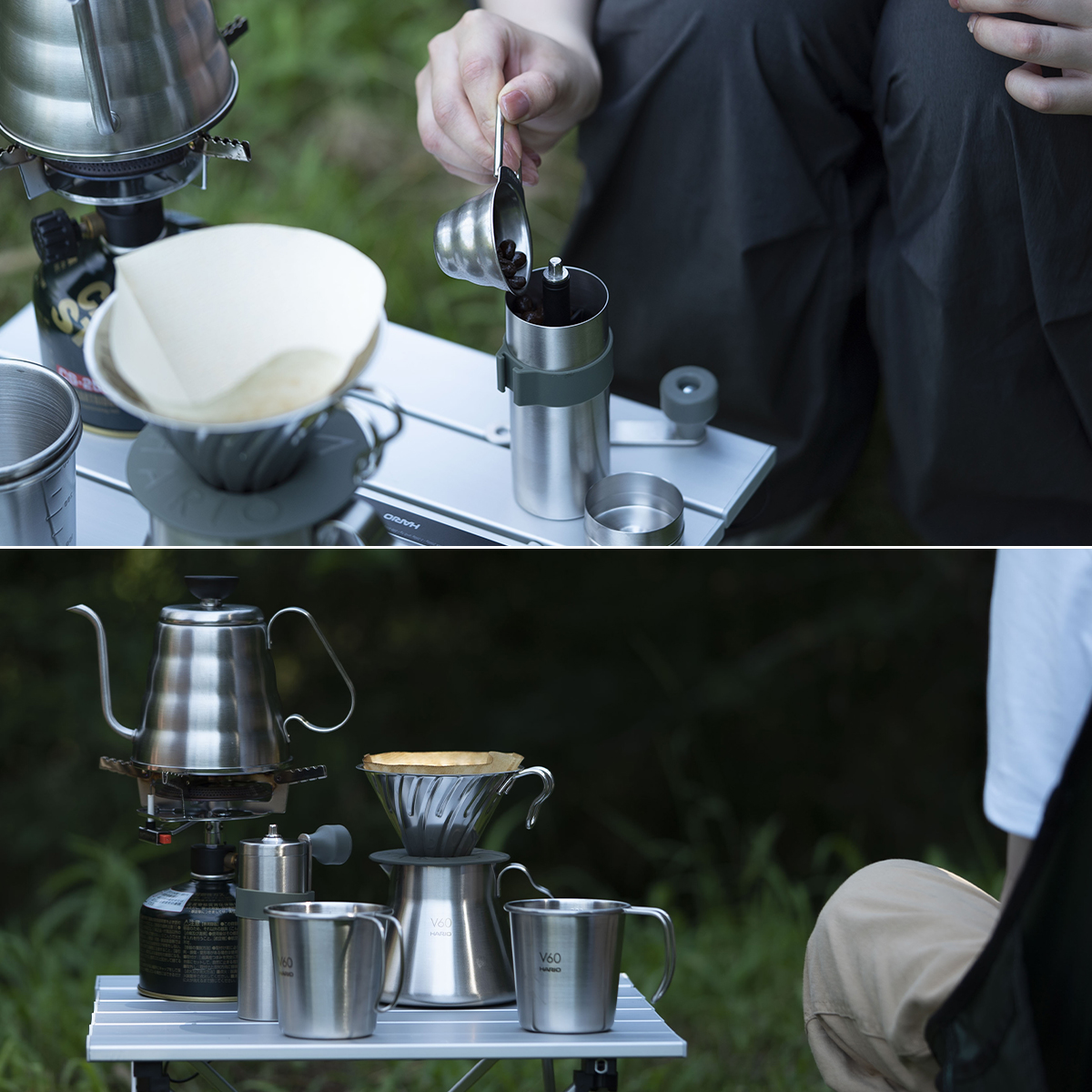 HARIO（ハリオ） V60 アウトドア コーヒーフルセット O-VOCF 8点セット