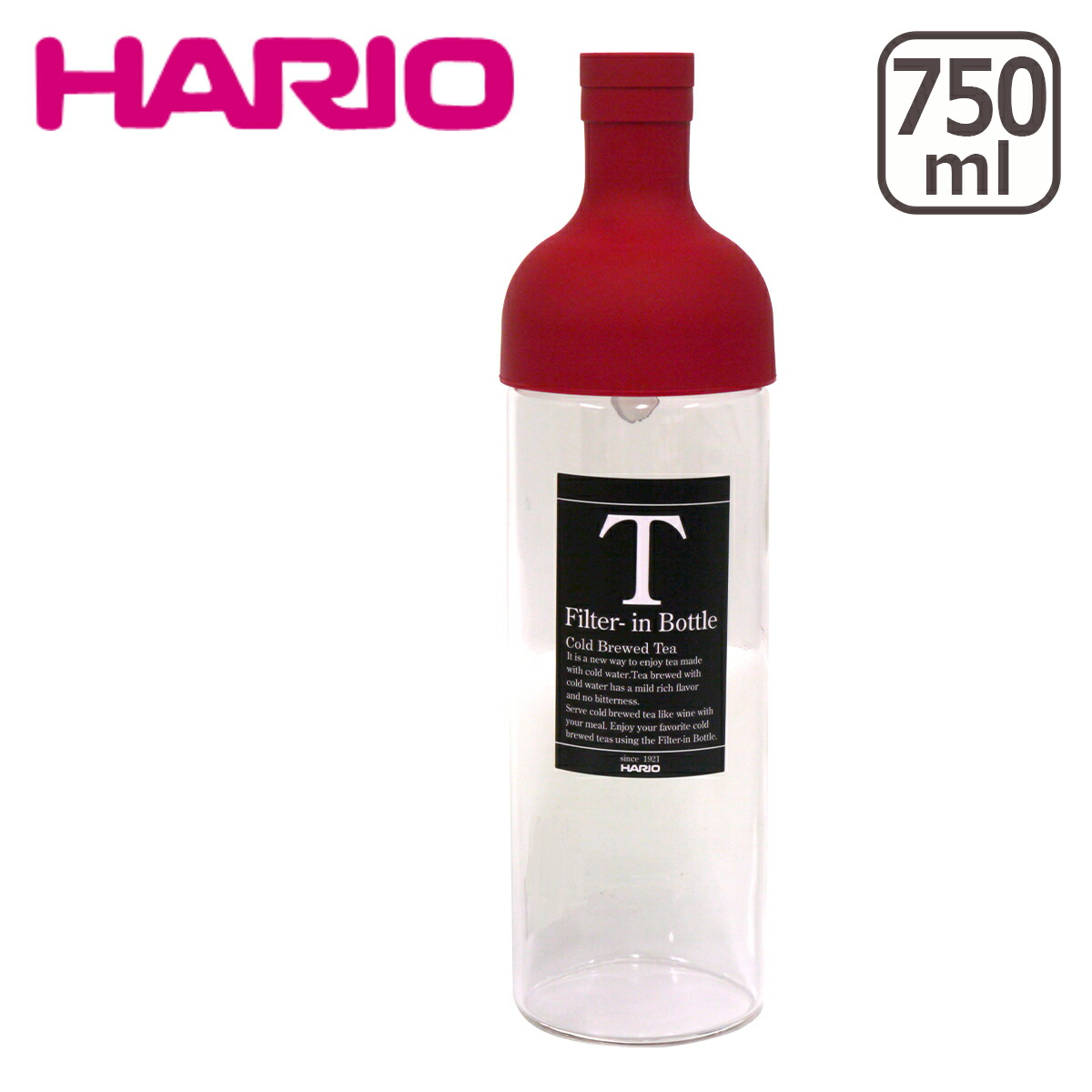 HARIO（ハリオ）フィルターインボトル 750ml 水出し お茶ボトル