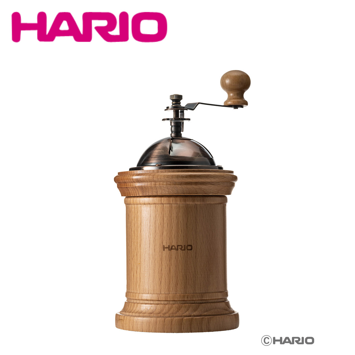 ハリオ コーヒーミル・コラム CMR-502C 手動手挽きコーヒーミル珈琲ミル 木製 HARIO | HARIO