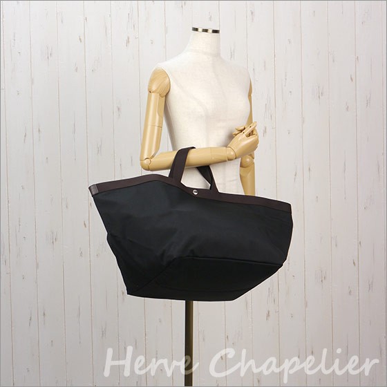 Herve Chapelier（エルベシャプリエ）713C コーデュラ舟型トート（XL