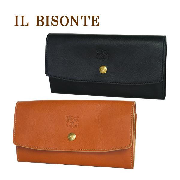 【並行輸入品】イルビゾンテ 長財布 背面L字ファスナー 小銭入れ付き C1008P IL BISONTE