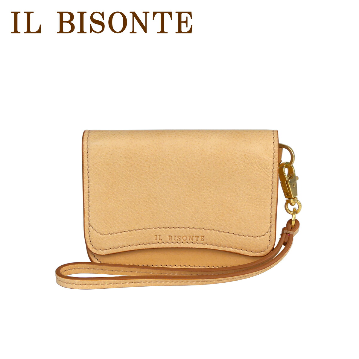 【並行輸入品】イルビゾンテ キーケース MEDITERRANEA ストラップ付き SSW006 IL BISONTE_3