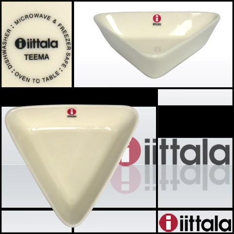 ティーマ 【並行輸入品】イッタラ トライアングルプレート 12cm