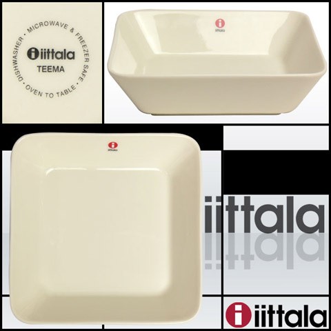 ティーマ 【並行輸入品】イッタラ スクエアプレート 16cm ヴィンテージ