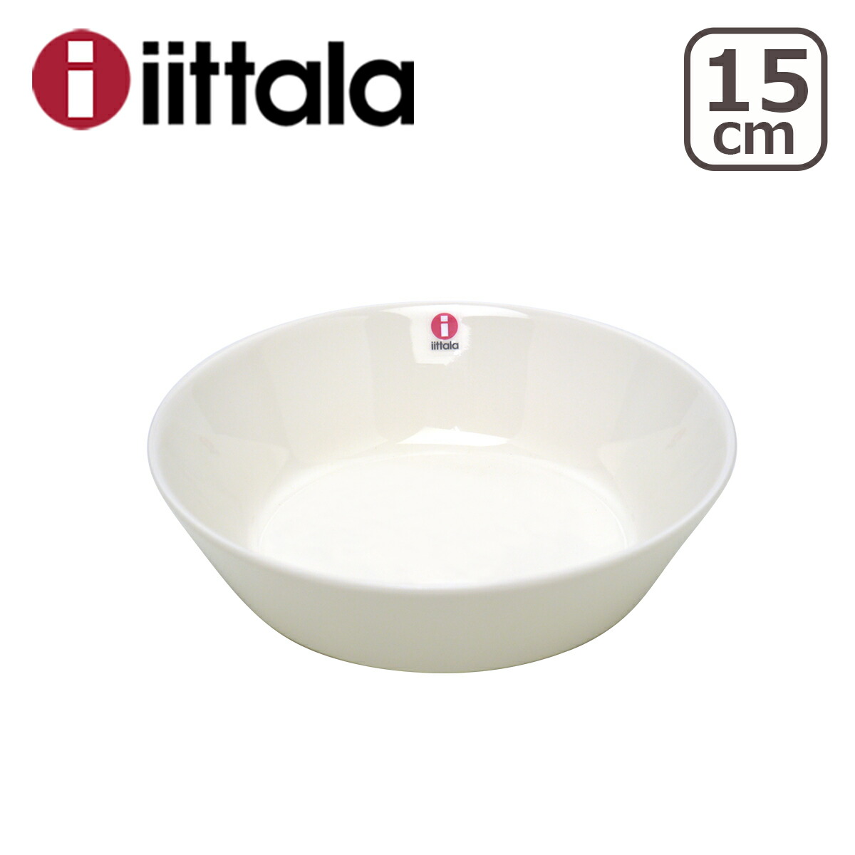 イッタラ ティーマ ティーミ 15cm ディッシュ プレート ホワイト iittala 食器 深皿