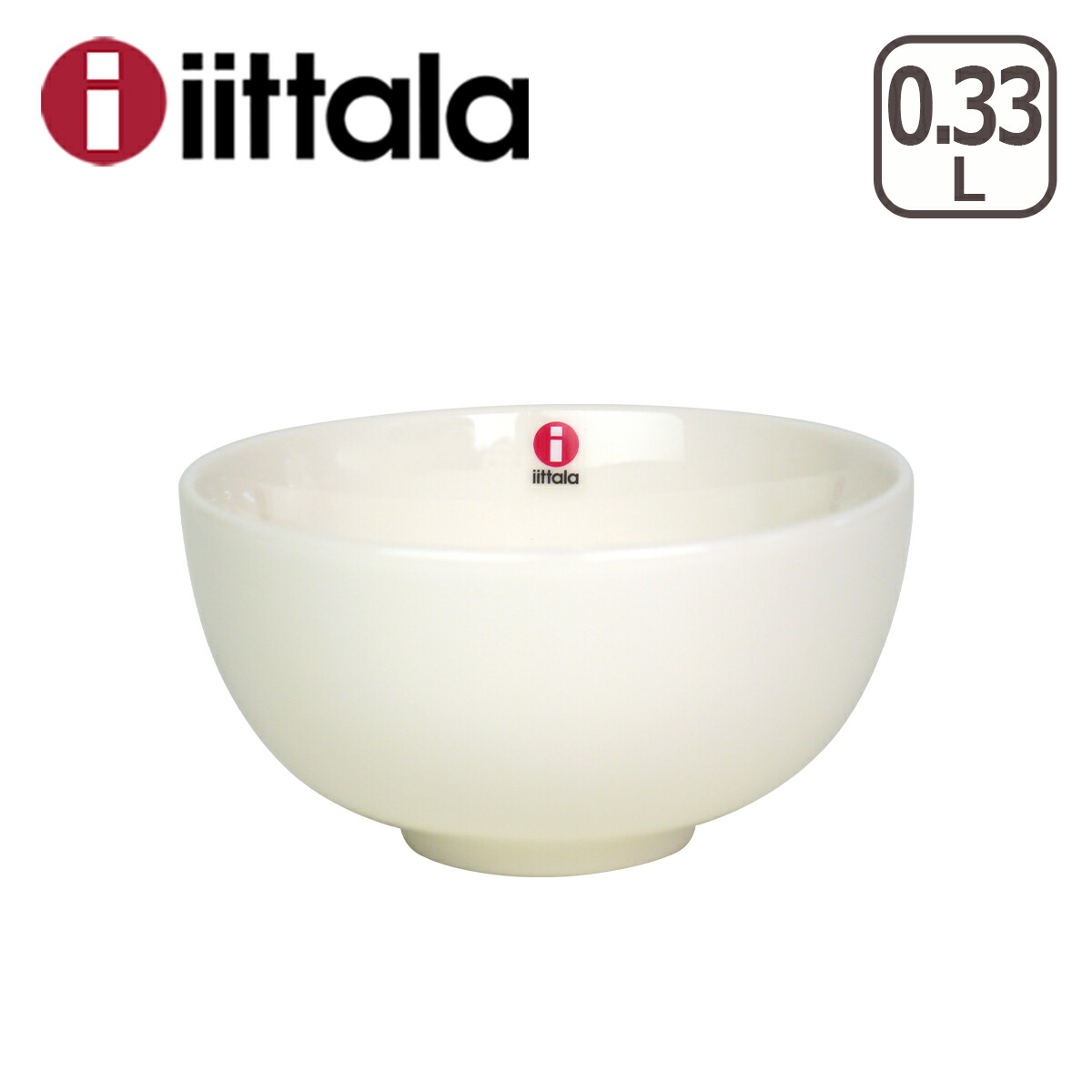 イッタラ ティーマ ティーミ ライスボウル 0.33L お茶碗 ホワイト iittala 食器 深皿｜daily-3