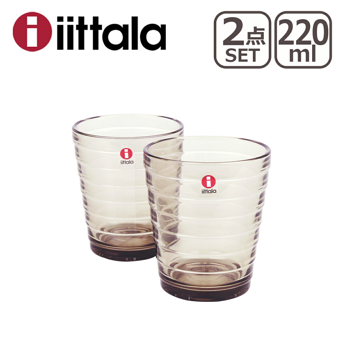 イッタラ アイノアールト グラス 220ml ペアタンブラー 2個セット iittala 食器 コップ ガラス製｜daily-3｜07