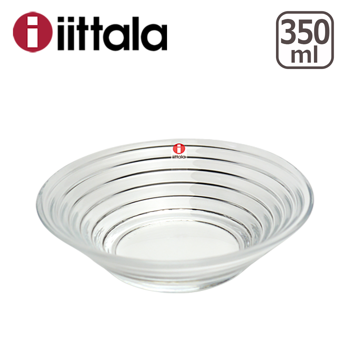 イッタラ アイノアールト ボウル 350ml クリア iittala 食器 ガラス製