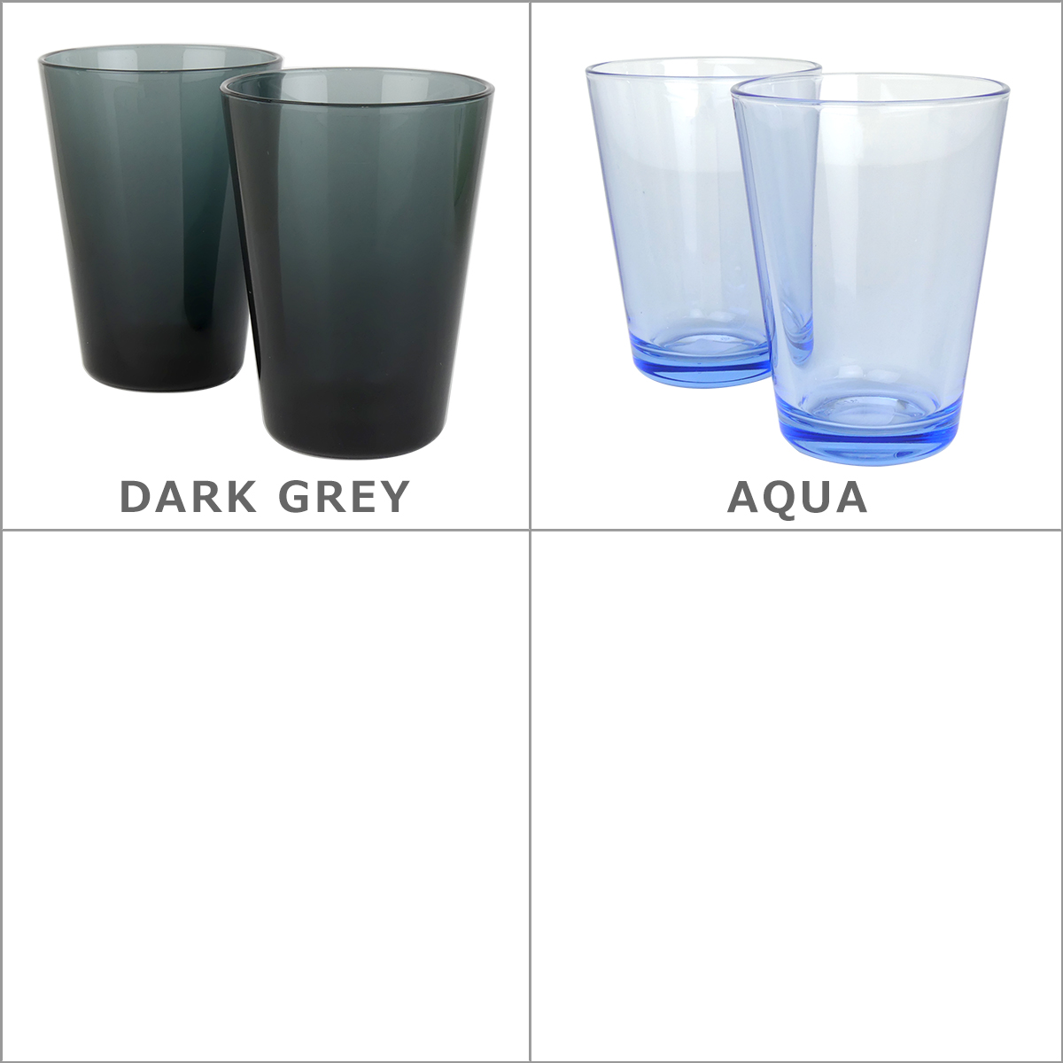 カルティオ 【並行輸入品】イッタラ グラス 400ml ペアタンブラー 2個