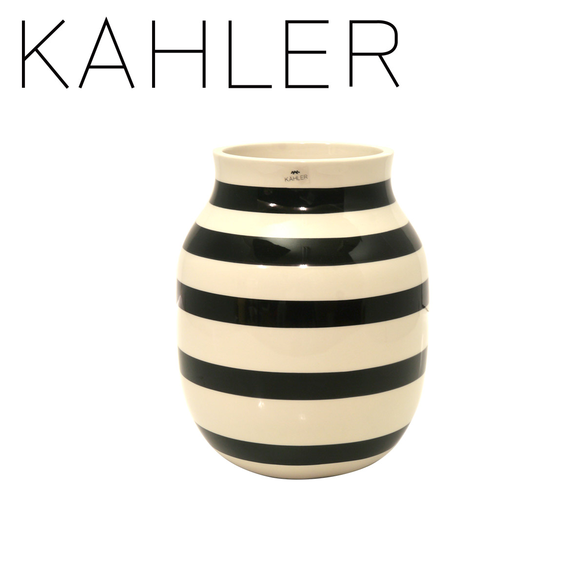 ケーラーオマジオ 花瓶 フラワーベース(M) 20cm おしゃれ 北欧陶器  置物 インテリア雑貨 KAHLER Omaggio H200｜daily-3