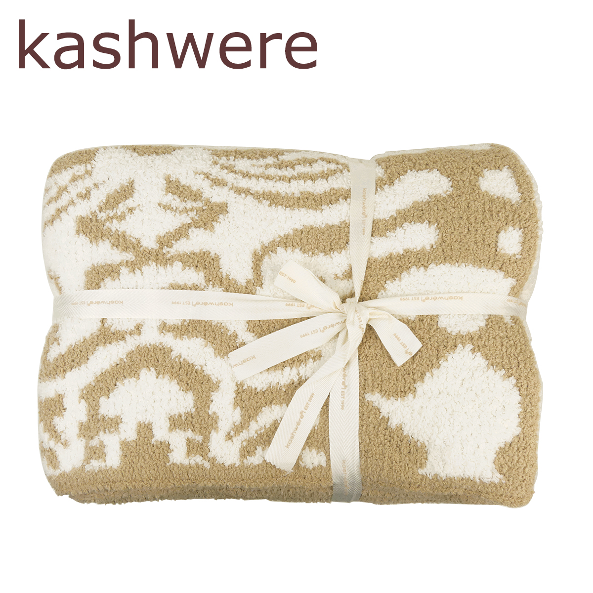 美品★ kashwere/ DAMASK柄　ブランケット大判 Kashwere（カシウエア） 【並行輸入品】カシウェア/カシウエア