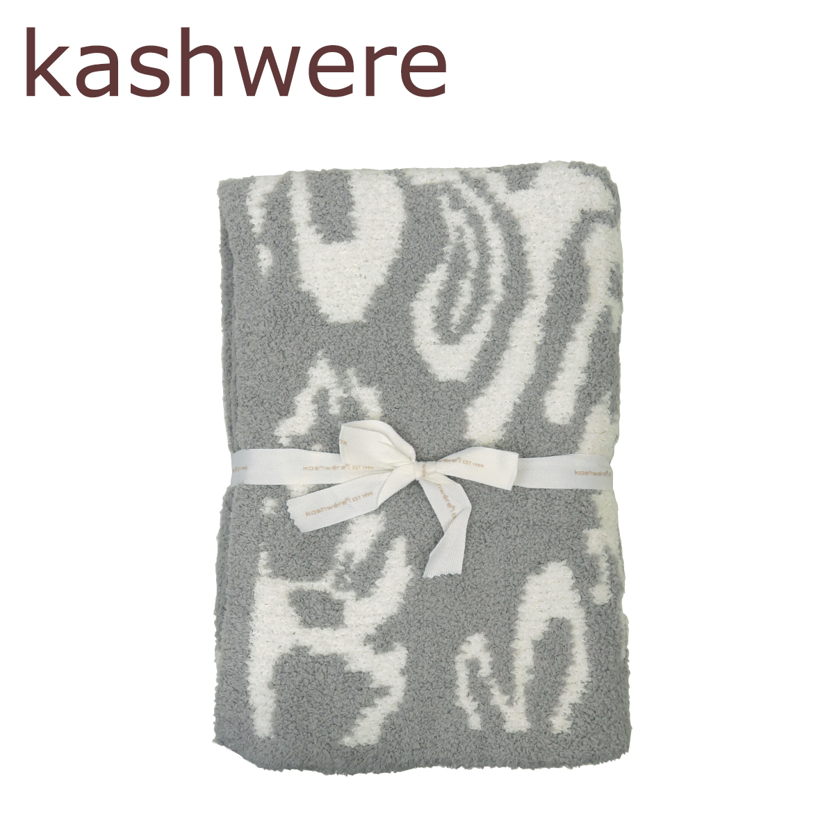 カシウエア　ハーフブランケット　ダマスク　グレー Amazon｜kashwere (カシウエア) ハーフブランケット HALF