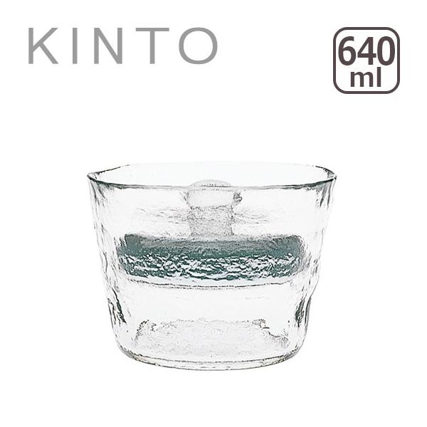 KINTO キントー ガラス浅漬鉢 クリア 640ml｜daily-3