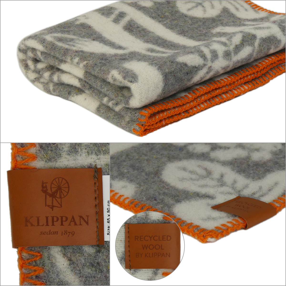 新品未使用＊KHIPPAN ウールブランケット 65x90 クリッパン KLIPPAN（クリッパン） 【並行輸入品】KLIPPAN ウールブランケット