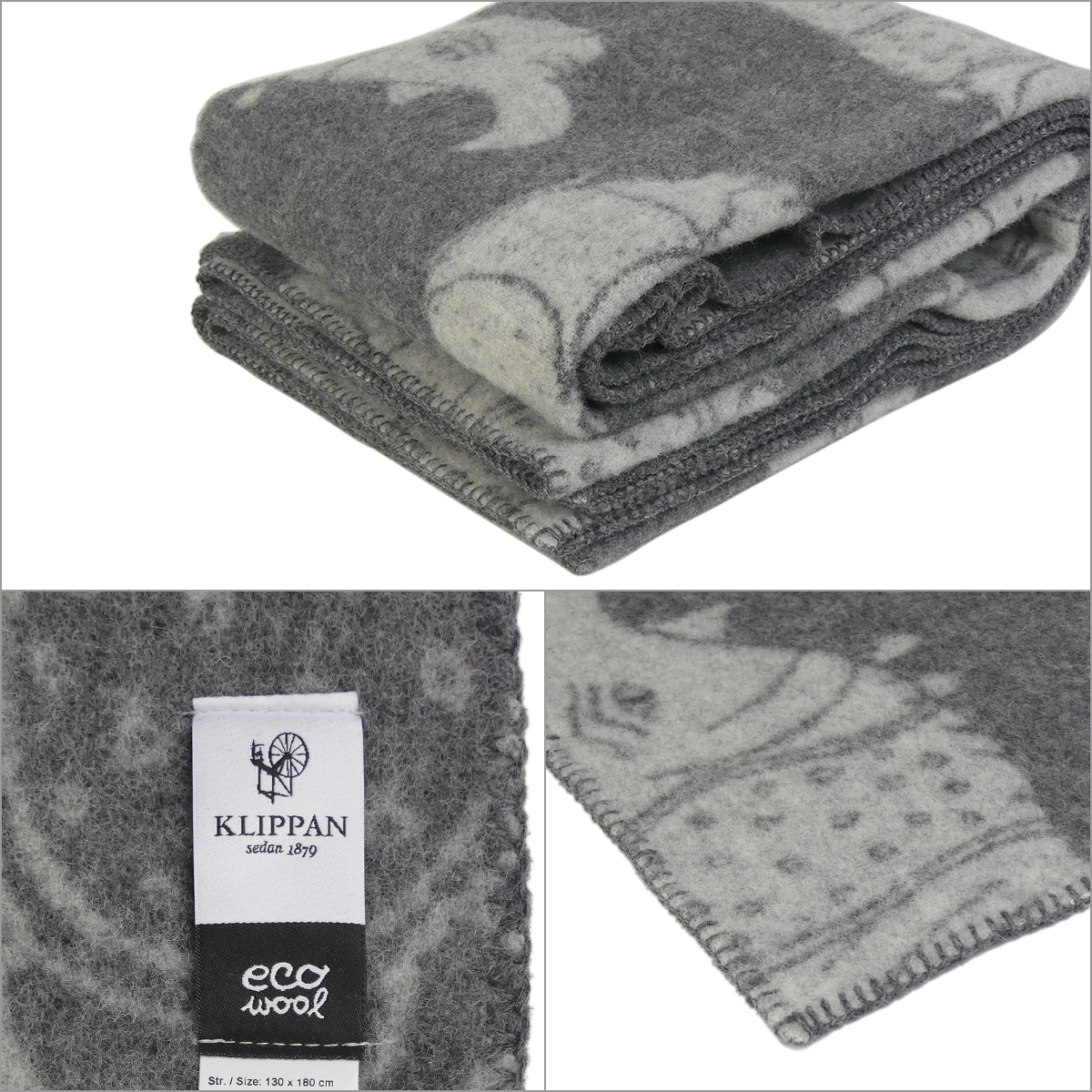 KLIPPAN（クリッパン） 【並行輸入品】KLIPPAN ウールブランケット
