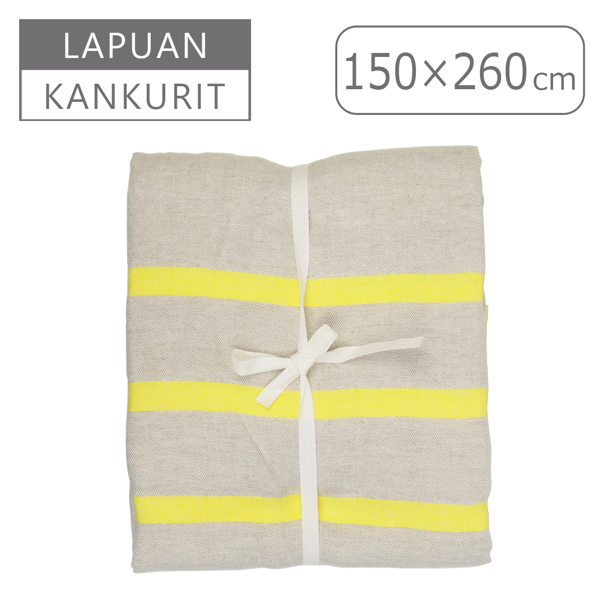 ラプアンカンクリ USVA ブランケット テーブルクロス 150x260 シーツ ウォッシュドリネン ウスヴァ Lapuan Kankurit | LAPUAN KANKURIT | 01